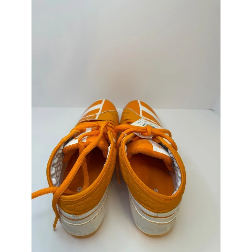 Adidas Malice Fly Cleats Football Size 13 Orange & White